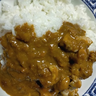 りんごジュースで✧*チキンカレー